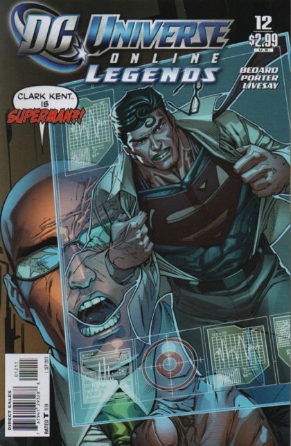 DC Universe: Online Legends "...Clark Kent Is Superman!" |  Issue#12 | Year:2011 | Series:  | Pub: DC Comics |