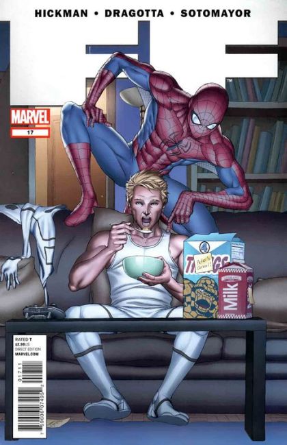 FF, Vol. 1 The Roommate Experiment |  Issue#17A | Year:2012 | Series: Fantastic Four | Pub: Marvel Comics | Mike Choi Regular Cover