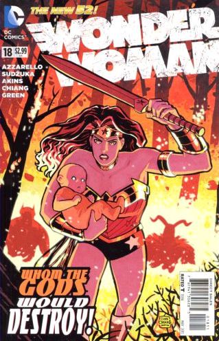Wonder Woman, Vol. 4 The Queen Of Roots |  Issue#18A | Year:2013 | Series: Wonder Woman | Pub: DC Comics | Cliff Chiang Regular