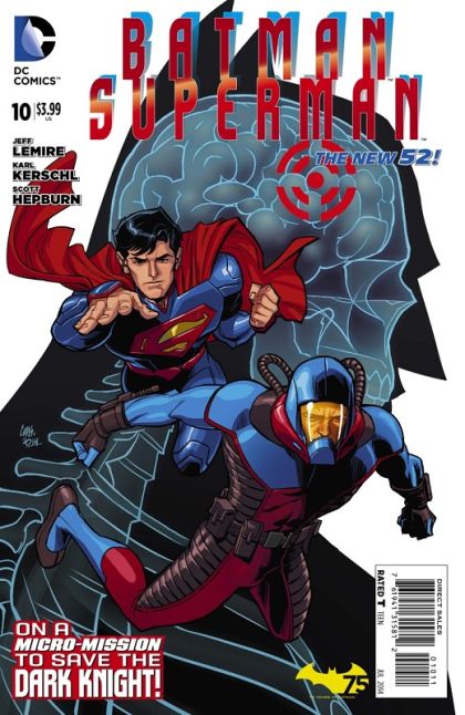 Batman / Superman Enter the Microverse |  Issue#10A | Year:2014 | Series:  | Pub: DC Comics | Regular Cover - Cameron Stewart