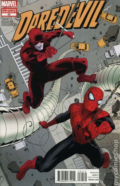 Daredevil, Vol. 3  |  Issue#22C | Year:2013 | Series: Daredevil | Pub: Marvel Comics | 2nd Printing Paolo Rivera