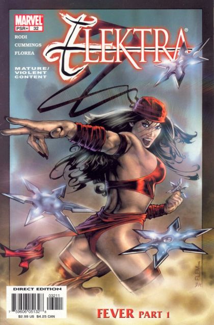 Elektra, Vol. 2 Fever, Part 1 |  Issue#32A | Year:2004 | Series: Elektra | Pub: Marvel Comics | Direct Edition