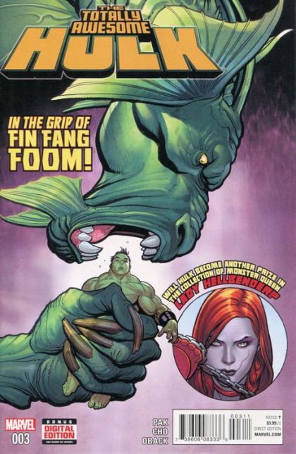 Totally Awesome Hulk Cho Time, Part Three |  Issue#3A | Year:2016 | Series: Hulk | Pub: Marvel Comics | Frank Cho Regular Cover
