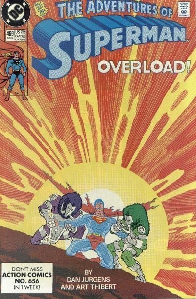 The Adventures of Superman Nasty Boys |  Issue#469A | Year:1990 | Series: Superman | Pub: DC Comics | Direct Edition