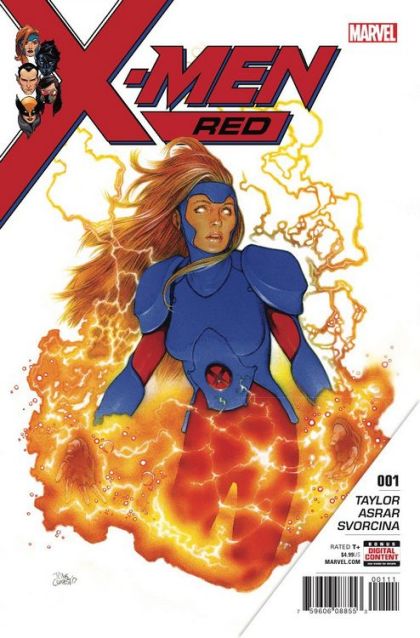 X-Men: Red, Vol. 1 The Hate Machine, Part One: Heal the World |  Issue#1A | Year:2018 | Series:  | Pub: Marvel Comics | Regular Travis Charest Cover