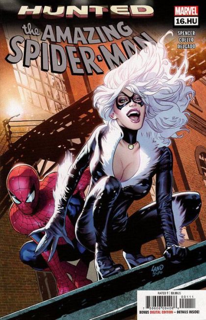 The Amazing Spider-Man, Vol. 5 Hunted |  Issue#16.HU-A | Year:2019 | Series: Spider-Man | Pub: Marvel Comics | Greg Land Regular Cover