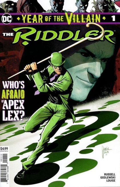 The Riddler: Year of the Villain Year of the Villain - Thanks For Nothing |  Issue#1A | Year:2019 | Series:  | Pub: DC Comics | Mikel Janín Regular