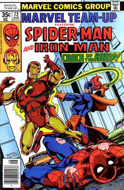 Marvel Team-Up, Vol. 1 Spider-Man and Iron Man: Crack of the Whip! |  Issue#72B | Year:1978 | Series: Marvel Team-Up | Pub: Marvel Comics | Newsstand Edition