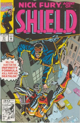 Nick Fury Agent of Shield, Vol. 4 Infinity Is Forever After All, Part 2 |  Issue#31 | Year:1992 | Series: Nick Fury - Agent of S.H.I.E.L.D. | Pub: Marvel Comics |