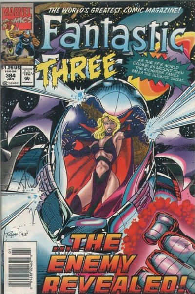 Fantastic Four, Vol. 1 My Enemy, My Son! |  Issue#384B | Year:1993 | Series: Fantastic Four | Pub: Marvel Comics |