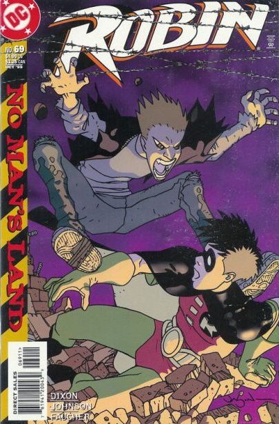 Robin, Vol. 2 No Man's Land - War Beneath the Streets!, Wolflings |  Issue#69A | Year:1999 | Series: Robin | Pub: DC Comics | Direct Edition