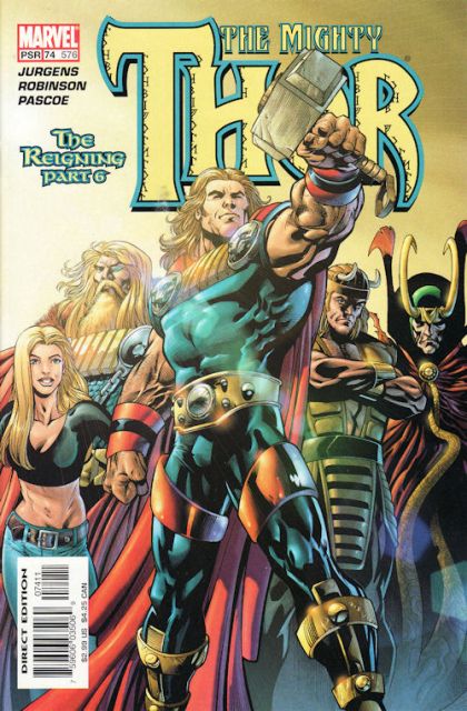 Thor, Vol. 2 The Reigning, Part 6: Forever Branded |  Issue#74A | Year:2004 | Series: Thor | Pub: Marvel Comics | Direct Edition