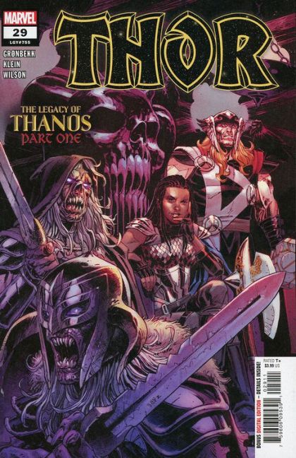 Thor, Vol. 6 The Legacy of Thanos, Part One |  Issue#29A | Year:2022 | Series:  | Pub: Marvel Comics | Regular Nic Klein Cover