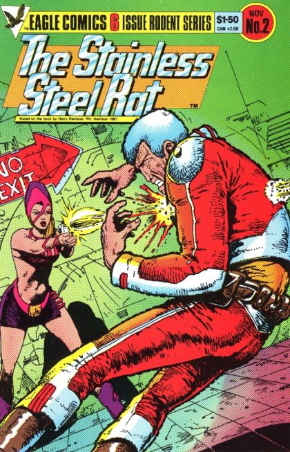 The Stainless Steel Rat  |  Issue#2 | Year:1985 | Series: Stainless Steel Rat | Pub: Eagle Comics |