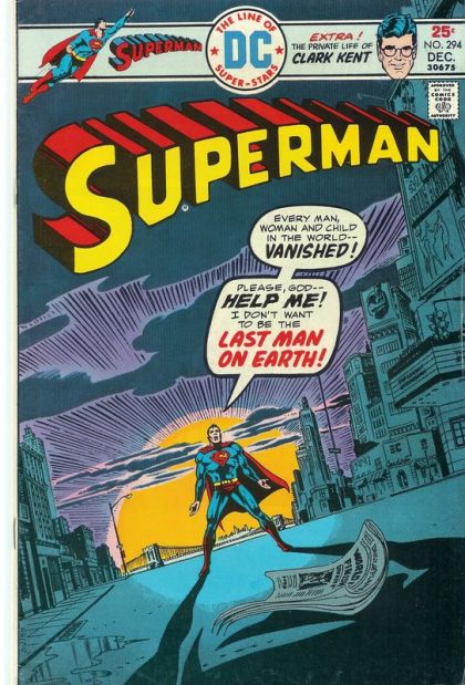 Superman, Vol. 1 "The Man Who Slept the World Away" |  Issue#294 | Year:1975 | Series: Superman | Pub: DC Comics |