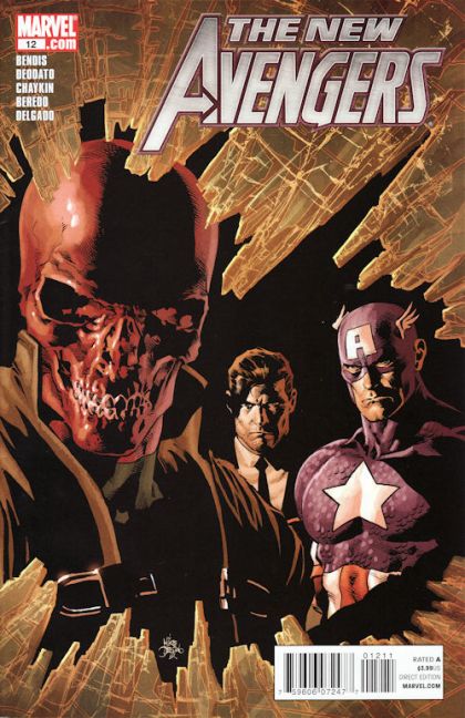 New Avengers, Vol. 2  |  Issue#12A | Year:2011 | Series: Avengers | Pub: Marvel Comics | Mike Deodato Jr. Regular Cover