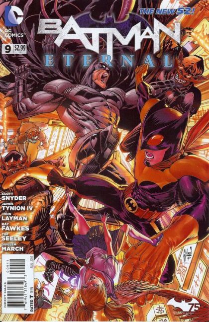 Batman Eternal The Unburied Past |  Issue#9 | Year:2014 | Series: Batman | Pub: DC Comics | Guillem March Regular