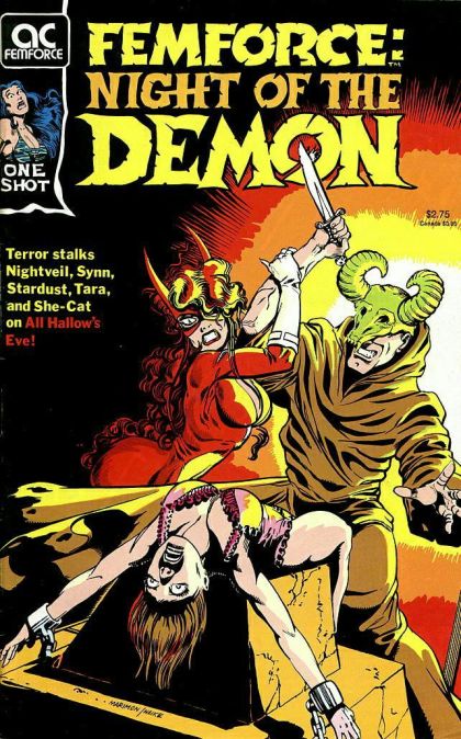 Femforce: Night of the Demon  |  Issue#1 | Year:1990 | Series:  | Pub: AC Comics |