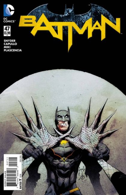 Batman, Vol. 2 Superheavy, Part Seven |  Issue#47A | Year:2015 | Series: Batman | Pub: DC Comics | Greg Capullo Regular Cover