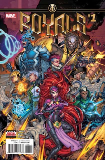 Royals Another Future Song |  Issue#1A | Year:2017 | Series:  | Pub: Marvel Comics | Jonboy Meyers Regular