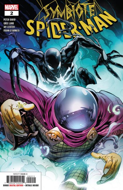 Symbiote Spider-Man, Vol. 1  |  Issue#2A | Year:2019 | Series:  | Pub: Marvel Comics | Greg Land & Frank D'Armata Standard Cover