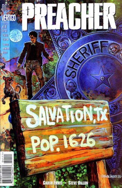 Preacher Salvation, The Man From God Knows Where |  Issue#41 | Year:1998 | Series: Preacher | Pub: DC Comics |
