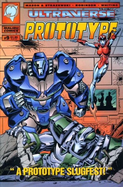 Prototype (Malibu Comics) Prototype Unplugged! |  Issue#9A | Year:1994 | Series:  | Pub: Malibu Comics | Direct Edition