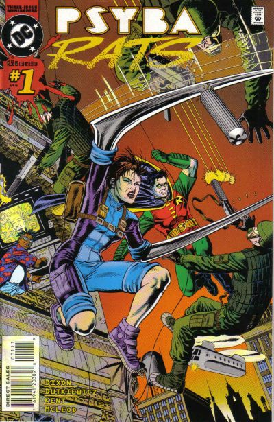 Psyba Rats They Byte |  Issue#1 | Year:1995 | Series: The Psyba-Rats | Pub: DC Comics |