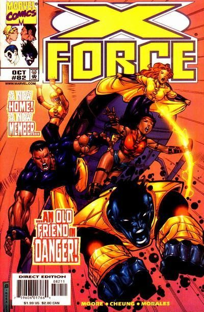 X-Force, Vol. 1 The Gryphon Agenda |  Issue#82A | Year:1998 | Series: X-Force | Pub: Marvel Comics