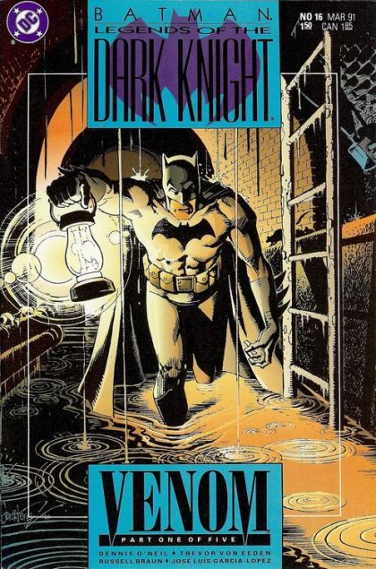 Batman: Legends of the Dark Knight Venom, Part 1 |  Issue#16A | Year:1991 | Series:  | Pub: DC Comics | Direct Edition