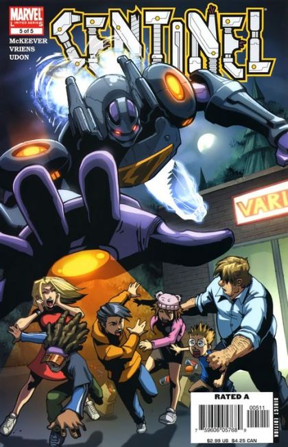 Sentinel, Vol. 2 Reborn |  Issue#5 | Year:2006 | Series: Sentinel | Pub: Marvel Comics |