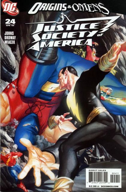 Justice Society of America, Vol. 3 Origins & Omens - Black Adam & Isis, Part Two: Family Ties / Origins & Omens |  Issue#24A | Year:2009 | Series: JSA | Pub: DC Comics | Alex Ross Regular Cover