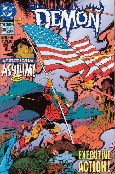 The Demon, Vol. 3 Political Asylum!, Out of Control |  Issue#29 | Year:1992 | Series: Demon | Pub: DC Comics |