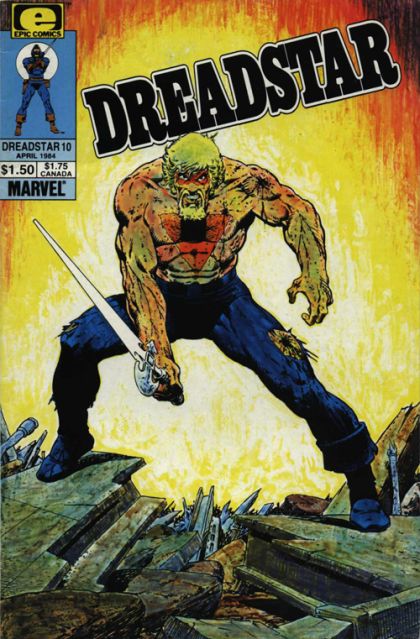 Dreadstar (Epic Comics), Vol. 1 Maniac |  Issue#10 | Year:1984 | Series: Dreadstar | Pub: Marvel Comics |
