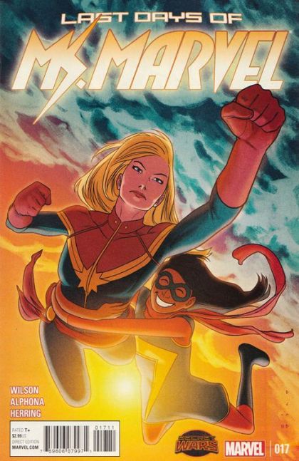 Ms. Marvel, Vol. 3 Secret Wars - Last Days |  Issue#17 | Year:2015 | Series: Ms. Marvel | Pub: Marvel Comics | Kris Anka Regular
