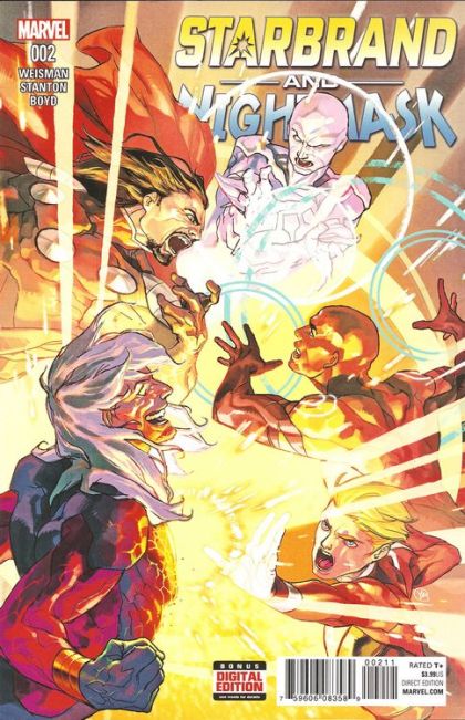 Starbrand And Nightmask Eternity's Children [Attend University] Chapter Two: Orientation |  Issue#2A | Year:2016 | Series:  | Pub: Marvel Comics | Regular Yasmine Putri Cover
