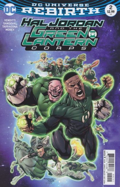 Hal Jordan and the Green Lantern Corps Sinestro's Law, Part 2: Recon |  Issue#2A | Year:2016 | Series: Green Lantern | Pub: DC Comics | Regular Rafa Sandoval Cover