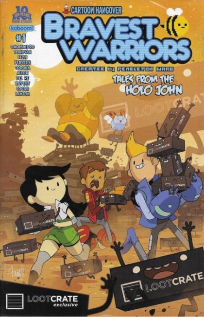 Bravest Warriors  |  Issue#1L | Year:2015 | Series:  | Pub: Boom! Studios | Loot Crate Exclusive Variant