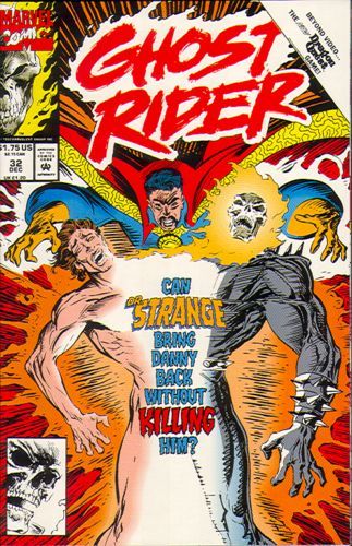 Ghost Rider, Vol. 2 Fight For Life |  Issue#32A | Year:1992 | Series: Ghost Rider | Pub: Marvel Comics | Direct Edition