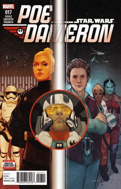 Poe Dameron War Stories, Part 1 |  Issue#17A | Year:2017 | Series: Star Wars | Pub: Marvel Comics | Regular Phil Noto Cover