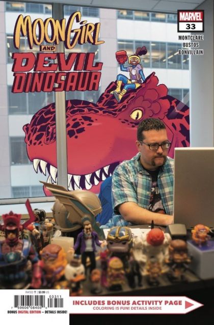 Moon Girl and Devil Dinosaur, Vol. 1 Save Our School, Part 2: Daddy's Little Girl |  Issue#33 | Year:2018 | Series: Devil Dinosaur | Pub: Marvel Comics |
