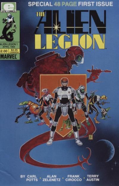 Alien Legion, Vol. 1 Survival of the Fittest |  Issue#1 | Year:1984 | Series:  | Pub: Marvel Comics |