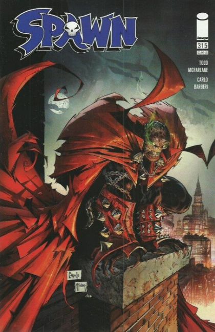 Spawn  |  Issue#315B | Year:2021 | Series: Spawn | Pub: Image Comics | Variant Greg Capullo & Todd McFarlane Cover