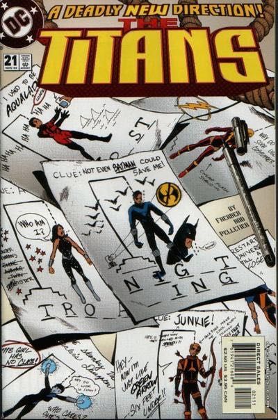 Titans, Vol. 1 The Trial of Cheshire, The Eva Braun Complex |  Issue#21A | Year:2000 | Series: Teen Titans | Pub: DC Comics | Direct Edition