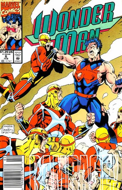 Wonder Man, Vol. 2 Tough Measures |  Issue#6B | Year:1992 | Series: Wonder Man | Pub: Marvel Comics