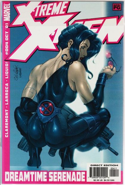 X-Treme X-Men, Vol. 1 Dreamtime Serenade |  Issue#4A | Year:2001 | Series: X-Men | Pub: Marvel Comics | Direct Edition