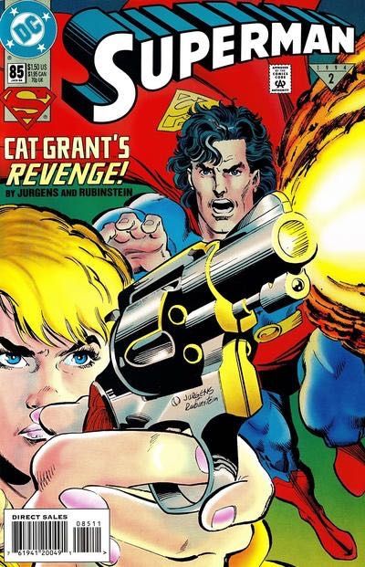 Superman, Vol. 2 Dark Retribution |  Issue#85A | Year:1993 | Series: Superman | Pub: DC Comics |