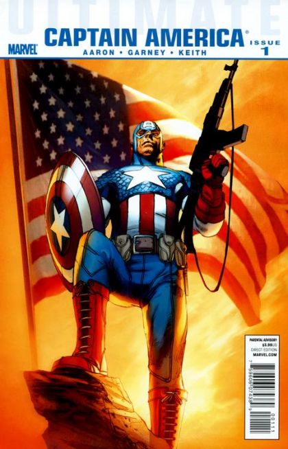 Ultimate Captain America Part One |  Issue#1A | Year:2011 | Series:  | Pub: Marvel Comics | Ron Garney Regular Cover