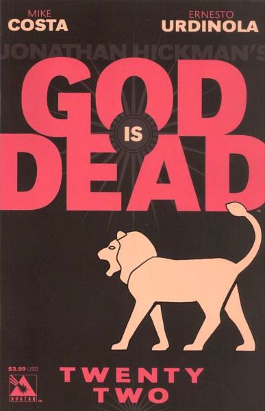 God Is Dead American Gods |  Issue#22A | Year:2014 | Series:  | Pub: Avatar Press | Jacen Burrows Regular Cover