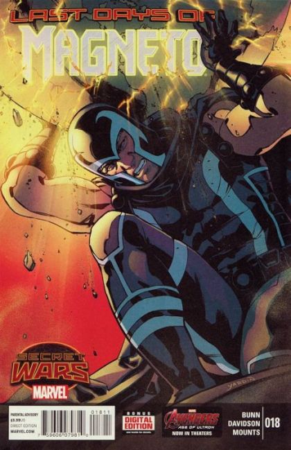 Magneto, Vol. 3 Secret Wars: Last Days - Last Days |  Issue#18 | Year:2015 | Series:  | Pub: Marvel Comics |